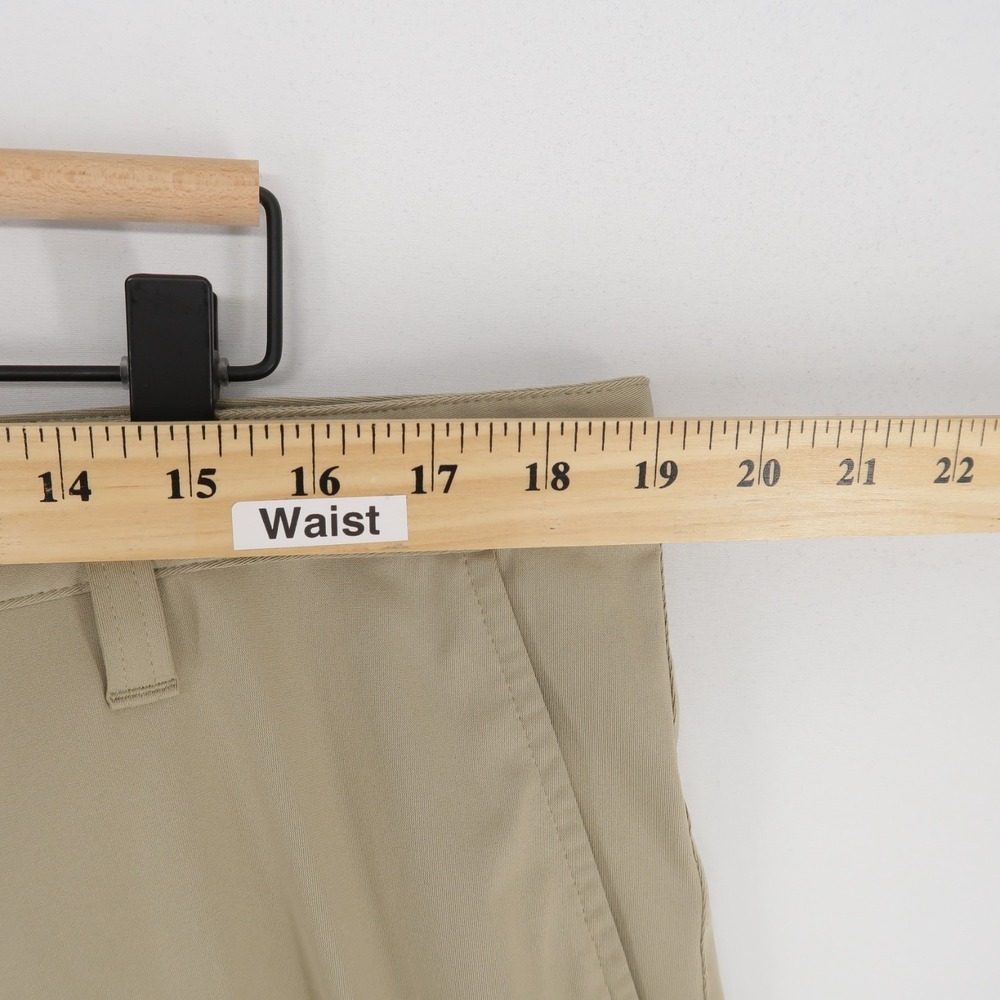 Rhone Commuter Pants Mens 38 Khaki Slim Fit Performance Golf Stretch Flex Knit - Picture 9 of 15